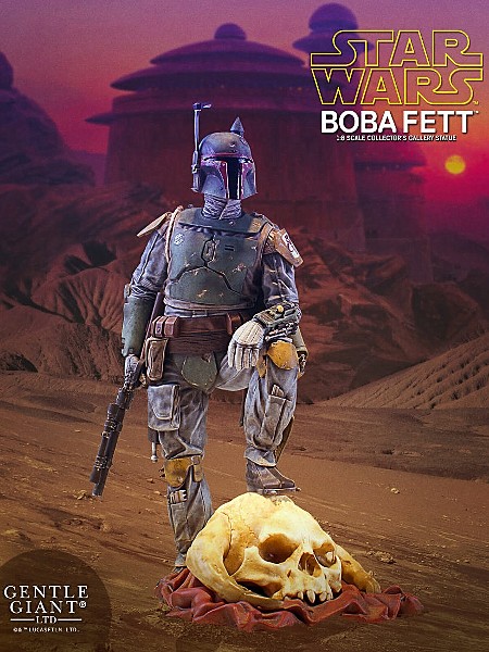 Gentle Giant Star Wars Boba Fett Collectors Gallery Statue Brand